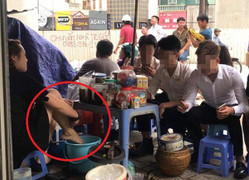 Người tung clip 'dùng nước rửa chân pha trà đá cho khách' bị xử phạt thế nào?