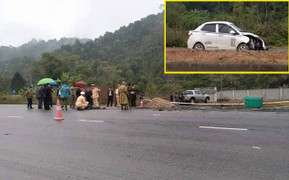 Tông chết 5 công nhân đang thi công trên đường, tài xế ô tô bỏ khỏi hiện trường