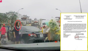 Ủy ban An toàn giao thông Quốc gia đề nghị xử lý nữ tài xế quay đầu xe trên cầu