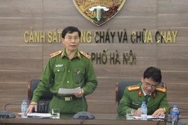 Xe khách tông xe cứu hỏa trên cao tốc: Thăng cấp cho cảnh sát PCCC hy sinh