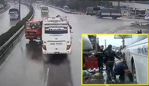 Xe khách tông xe cứu hỏa trên cao tốc Pháp Vân – Cầu Giẽ đi đúng tốc độ cho phép