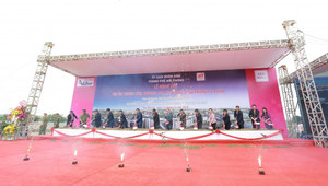 Thủ tướng Nguyễn Xuân Phúc dự lễ động thổ trung tâm thương mại AEONMALL tại Hải Phòng