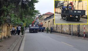 Xe tải cuốn cả gia đình vào gầm ở Hà Nội: Bệnh viện 19-8 thông tin