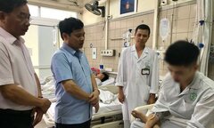 Đến thăm nạn nhân sốc ma túy trong đêm nhạc hội: Lãnh đạo Hà Nội nói gì?