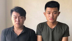 Bắt 2 kẻ chuyên cướp giật phụ nữ đi xe máy trên đường vắng ở Thanh Hóa