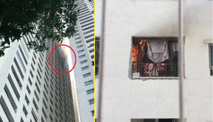 Cháy căn hộ chung cư Linh Đàm, dân hoảng sợ tháo chạy