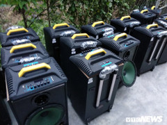 Bắt giữ 1 tấn ma tuý đá ở Nghệ An: Công an khám nhà nghi phạm thu giữ 50 loa thùng