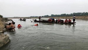 Tìm thấy thi thể 4 học sinh chết đuối trên sông Mã, Thanh Hóa