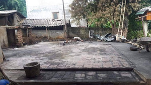 Nhà sàn của bà nội thủ môn Bùi Tiến Dũng cháy rụi trong đêm