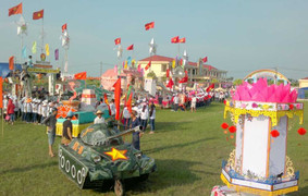 Về quê lúa, đón Tết Trung thu ngập tràn hơi thở biển đảo