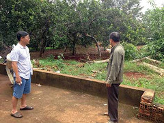 Cưỡng chế đất, thượng úy công an bị đâm trọng thương