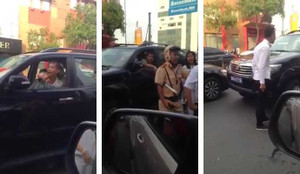 Xe biển xanh đi ngược chiều: Văn phòng Tổng cục Hải quan chịu phạt 14 triệu đồng