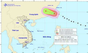 Tin cuối cùng về cơn bão Megi trên Biển Đông