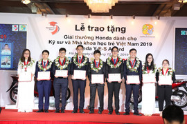 10 sinh viên xuất sắc đoạt giải thưởng Honda Y-E-S Award 2019