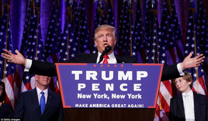 Donald Trump phát biểu gì sau khi được bầu làm Tổng thống?