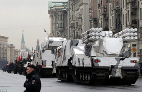 Vũ khí Nga rầm rập tiến về Matxcơva chuẩn bị cho lễ duyệt binh Ngày Chiến thắng