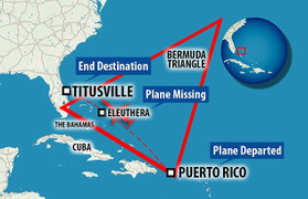 Thông tin mới nhất vụ máy bay mất tích bí ẩn ở 'Tam giác quỷ' Bermuda