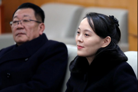 Video, ảnh: Nhan sắc rạng ngời của em gái ông Kim Jong-un ở Hàn Quốc