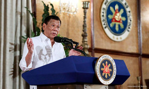 Philippines từ chối theo Mỹ trừng phạt công ty Trung Quốc về vấn đề Biển Đông