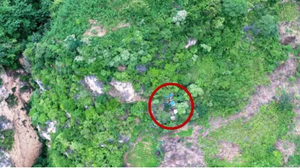 Tội phạm ẩn mình 17 năm trong hang bị flycam vạch mặt