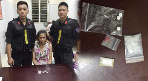 Chuyển ma túy phục vụ khách xem Euro, 'nữ quái' bị tóm gọn