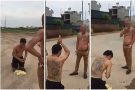 ‘Đại ca giang hồ’ có thể đi tù vì bắt nam thanh niên quỳ lạy xin lỗi