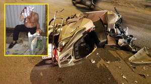 Cuộc truy đuổi chiếc Camry kéo lê xe máy bỏ chạy hơn 3km giữa đêm Hà Nội