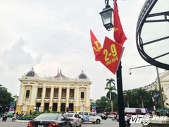 Hà Nội ‘thay áo mới’ mừng Tết Độc lập