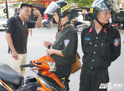 Hà Nội: 1 tháng ra quân, cảnh sát cơ động xử phạt 1,3 tỷ đồng