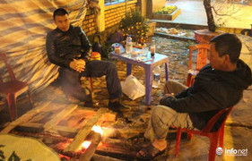 Mưa lớn, rét đậm ở Hà Tĩnh, người buôn đào, mai, quất 'khóc ròng'