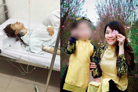 Ghen tuông, chồng dùng dao đâm vợ trọng thương