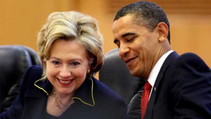 Tổng thống Obama chúc mừng thành tích lịch sử của bà Clinton