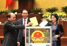 Quốc hội bỏ phiếu kín bầu Thủ tướng nhiệm kỳ 2016-2021