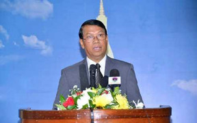 Lào đưa quan điểm về vấn đề Biển Đông