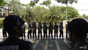 Nổ lớn ở Đại sứ quán Mỹ tại Myanmar