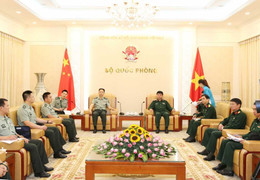 Việt Nam, Trung Quốc đẩy mạnh hợp tác Lực lượng Gìn giữ hòa bình