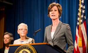 Bị chỉ trích 'bất hợp pháp', ông Trump sa thải quyền bộ trưởng