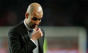 Guardiola: 'Tôi chưa hề hứa Man City sẽ đoạt cú ăn ba'