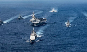 Mỹ điều ba tàu sân bay tiến đến bán đảo Triều Tiên