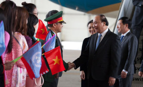 Thủ tướng Nguyễn Xuân Phúc đến New York