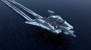 Soi chi tiết tàu sân bay nguyên tử 'Quái vật biển Caspian' thời Liên Xô