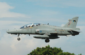 Máy bay quân sự Malaysia mất tích