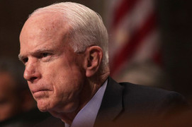 Thượng nghị sỹ John McCain bị chẩn đoán mắc ung thư não