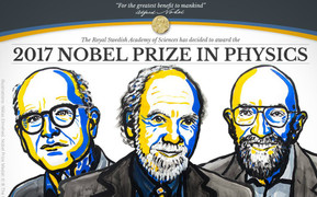 Công trình khám phá sóng hấp dẫn đạt giải Nobel Vật lý 2017