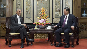 Ông Obama gặp ông Tập Cận Bình ở Bắc Kinh