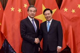 Phó Thủ tướng Phạm Bình Minh hội đàm với Ngoại trưởng Trung Quốc Vương Nghị