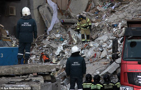 Sập chung cư ở Nga: Số người chết tăng lên 27