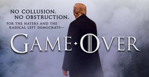 Đăng poster như phim để ăn mừng được 'minh oan', ông Trump chọc giận đảng Dân chủ