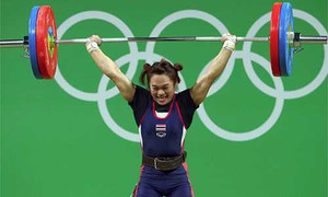 Thái Lan thưởng khủng cho đội cử tạ Olympic 2016