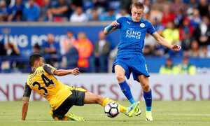 Hàng công phập phù, Arsenal hòa nhạt Leicester City